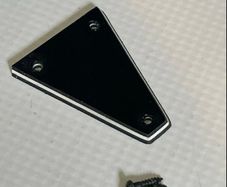 Jackson DXMG Dinky soloist warrior v king RR Series Guitar Black Truss Rod Cover Electric guitar parts accessories