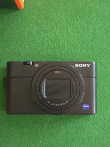 SONY - Cyber-  shot DSC-RX100 VII High  Performance  Compact  Camera - Black