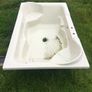 Large rectangular Acrylic bath. Image 3