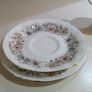 Vintage Tea Trio / Set Paragon Meadowvale Bone China Image 5