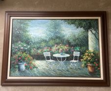 Oil Painting signed W. Adams
