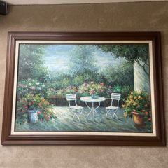 Oil Painting signed W. Adams