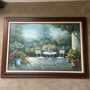 Oil Painting signed W. Adams