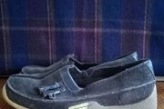 Clark's casual suede loafers brown 4 37