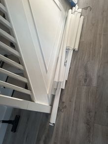 Selection of white roller blinds