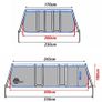 Family Pool 3x2x1m Steel frame pool Garden Swimming pool Swimming pool Image 5