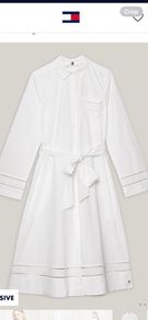 Tommy Hilfiger  Monogram Broderie Anglaise Midi Kaftan