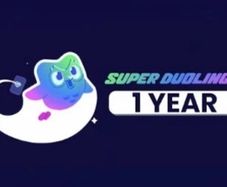 Duolingo - super duolingo 1 year