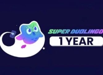 Duolingo - super duolingo 1 year