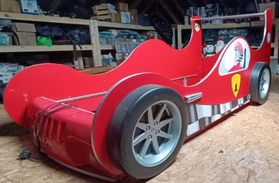 Kids car bed