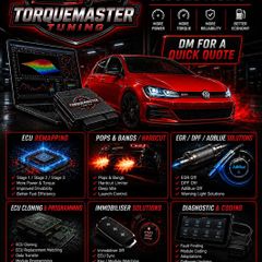 TorqueMasterTuning - Professional ECU Remapping, Stage 1 & ADBLUE/EGR/DPF Solutions