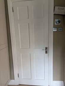 Internal doors solid wood & double glass doors