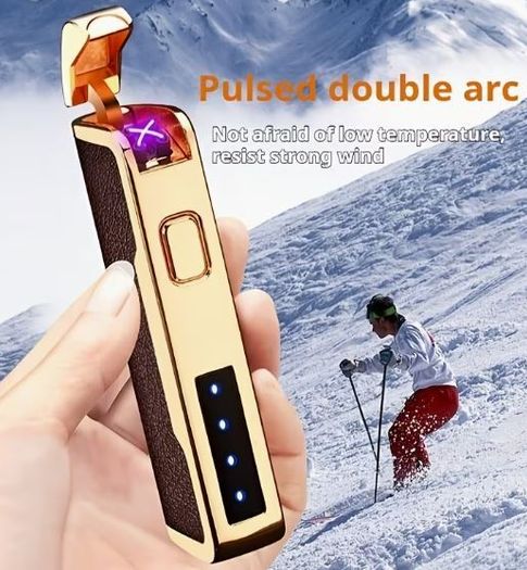 Windproof Electric Arc Plasma Lighter, new, unopened.