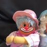 Two Very Rare Vintage Bub Nistis Happy Clown Dolls Barcelona Spain Image 2