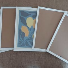 White photo frames