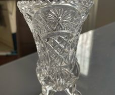 crystal vase
