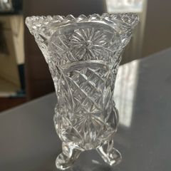 crystal vase