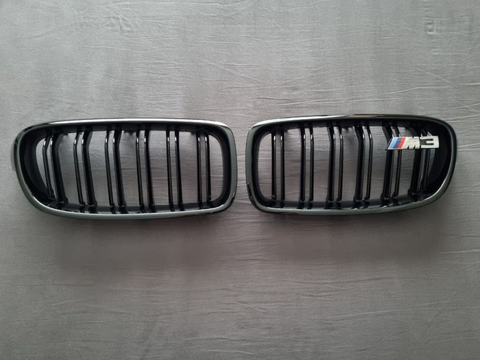 BMW 3 Series F30 F31 Kidney Grilles With M3 Badge Brand New