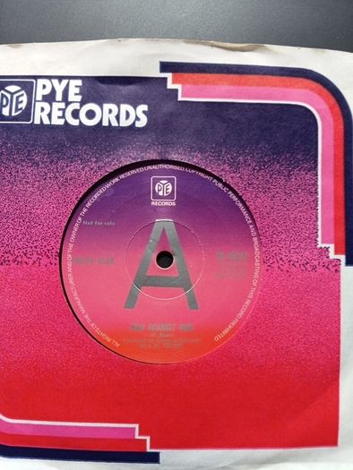 WAR against WAR 7" vinyl single PROMO  Pheon bear