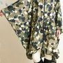Packable Rain Poncho Camo Image 3