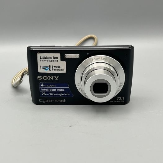 Sony DSC-W510 12.1MP Digital Camera Black - Full Kit