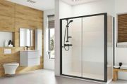 Roman haven6 black sliding door and side panel all size see below for pricing
