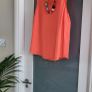 DUNNES coral layered cami top Sz L (Fit 12-16UK) Image 7