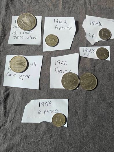 Job lot of coins