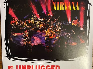 Nirvana MTV Unplugged in New York official release on Geffen label in mint condition