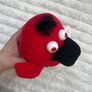 Novelty Toy World Soft Red Bird approx. 16 cm. Please see photos Image 6