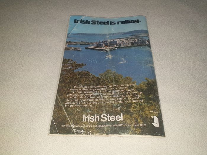 Rare Rugby Programme from 1982