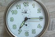 Vintage French Japy Tempesto "Repetition" Mechanical Alarm Clock