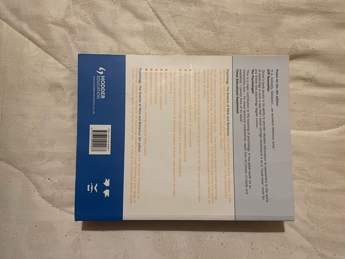 Psychology The Science of Mind and Behaviour Richard Gross