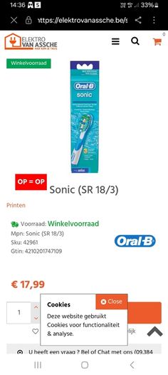 Oral B Sonic
