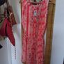 BNWT coral summer dress size 14 Image 2