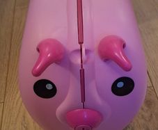 Kids small pink suitcase
