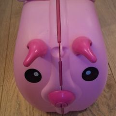 Kids small pink suitcase
