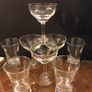 Four Liquor and Four Shot Glasses Image 2