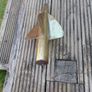 ships T.W Cherub log antique brass Image 4