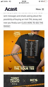 THL - Tommy Hector and Laurita Podcast T-shirt