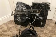 pannier rack , pannier rack bags, triangle bag