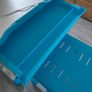 Adjustable kids study table, chair, led light set Image 2
