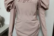 Club L London pink mini dress