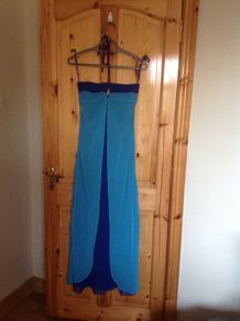 2tone maxi/ debs dress