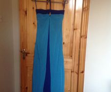 2tone maxi/ debs dress