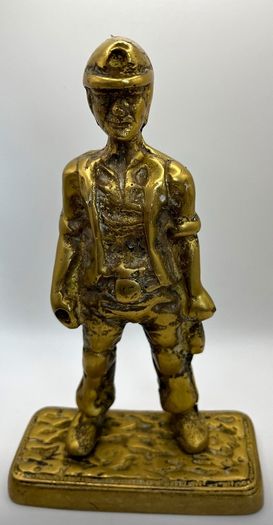 Solid Brass Figurine