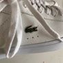 White Lacoste Runners Image 2