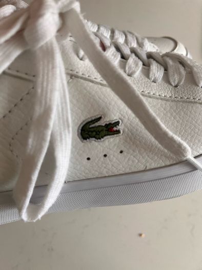 White Lacoste Runners