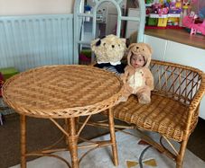 Kids table and bench