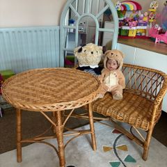Kids table and bench